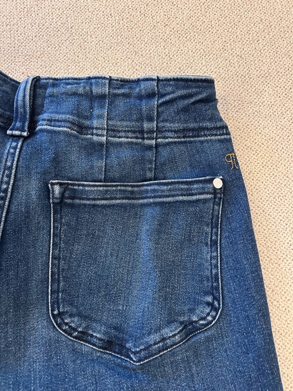 Pilcro Cropped Ankle Jeans Dark Denim 28 66170 - Picture 4 of 6